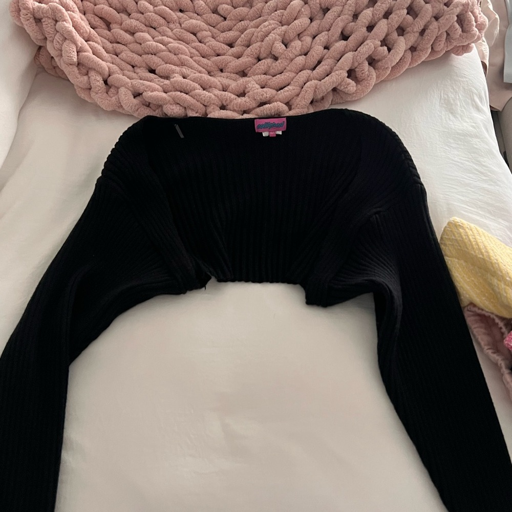 Cropped cardigan